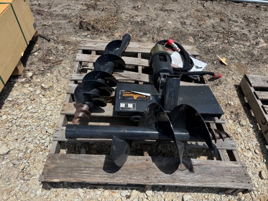 Landhonor Mini Skid Steer Auger Driver & Bits