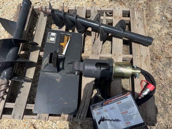 Landhonor Mini Skid Steer Auger Driver & Bits