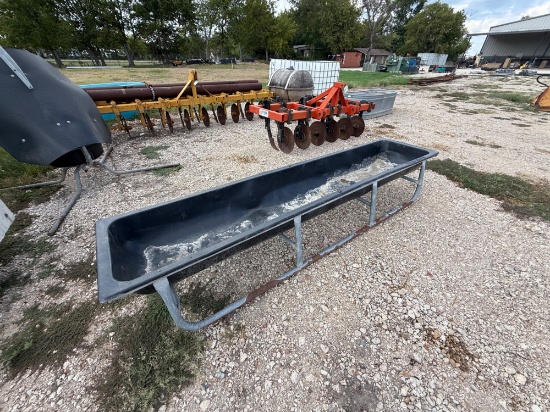 10' Plastic Feed Trough