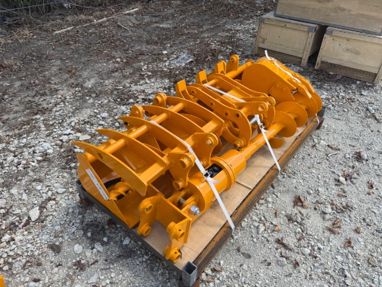 CAT 301 Excavator Attachments (Qty 8)