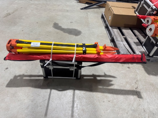 2026 SKLP Self-Leveling Rotary Laser Level, Receiver, Tripod, & Grade Rod