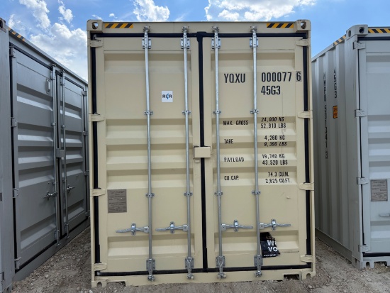 2026 40' High Cube 2 Door Shipping Container (0776)