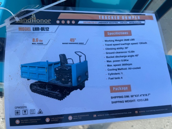 2026 Landhonor Tracked Dumper