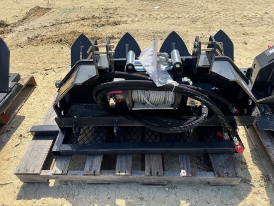 15,000 lb Hydraulic Winch