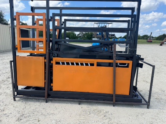 10' Cattle Squeeze Chute