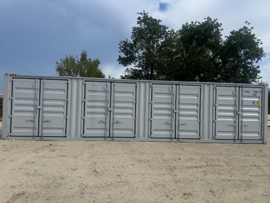 2026 40' High Cube 4-Door Shipping Container