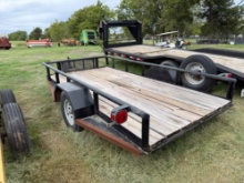 Single Axle Utility Trailer
