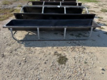 Black Plastic Feed Trough