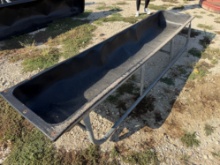 Black Plastic Feed Trough