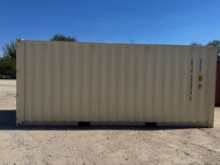 Cream 20' Shipping Container (8246)