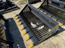 2026 Landhonor Skid Steer 78" Rock Bucket
