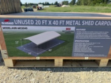 20' x 40' Metal Steel Carport