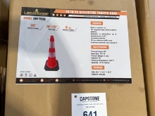 Landhonor (30) 29IN PE Reflective Traffic Cones