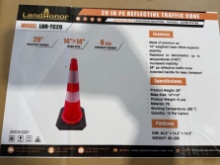 Landhonor (30) 29IN PE Reflective Traffic Cones