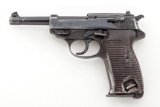 Late War P.38 Semi-Auto Pistol, by Mauser