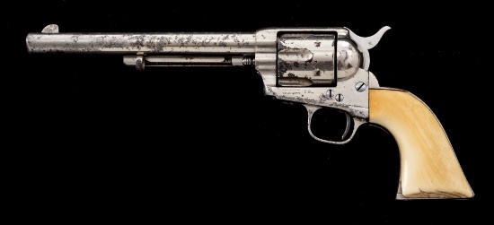 Early U.S. mkd Colt Cavalry Single Action  Revolver