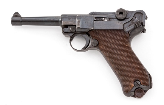 WWII Era P.08 Luger, by Mauser (byf-41)