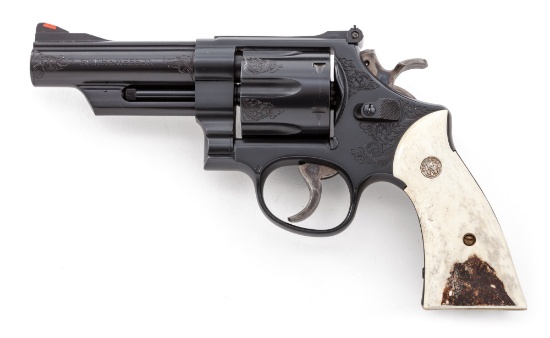 Eng'd S&W Model 25-5 DA Revolver
