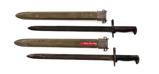Lot of 2 U.S. M.1942 Bayonets