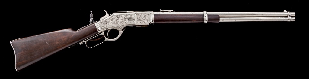 Period Eng'd Winchester 1873 SRC