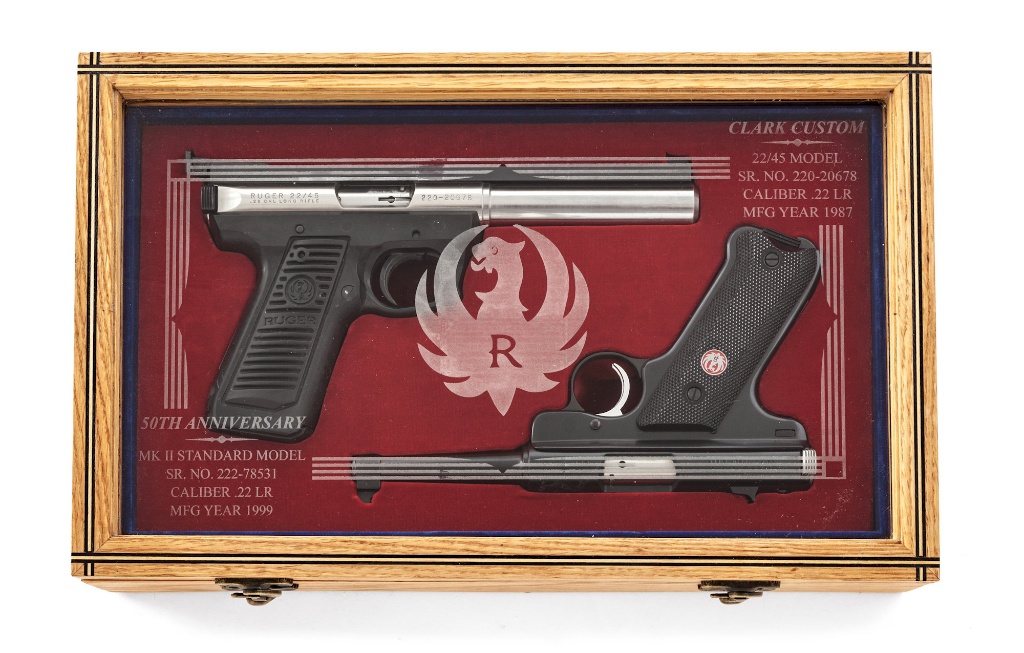 Lot of 2 Ruger Semi-Automatic Target Pistols
