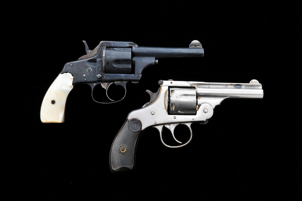 Lot of 2 Antique Revolvers: M&H & H&R