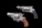 Lot of 2 Belgian ''Velo Dog'' Revolvers