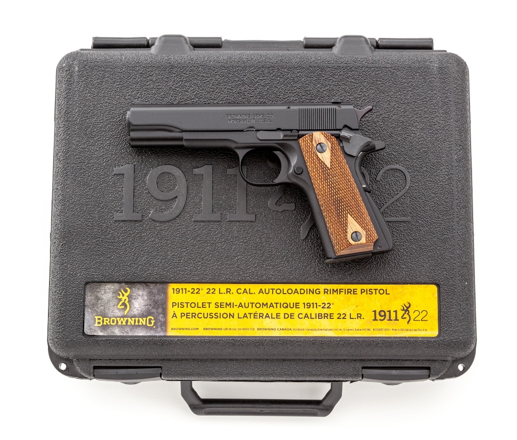 Browning Model 1911-22 A1 Full Size Semi-Auto Pistol | Firearms & Military  Artifacts Firearms Pistols Semi-Automatic Pistols | Online Auctions |  Proxibid