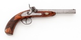 German Percussion Pistol, by M. Nowotny
