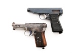 Lot of 2 Semi-Auto Pistols: Mauser & Bernardelli