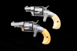 Lot of 2 Antique H&A XL No. 4 Revolvers