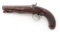 English Percussion Coat Pistol, by Smith