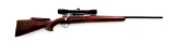 Sporterized M98 Mauser Bolt Action Rifle, w/scope