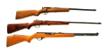Lot of Three (3) .22 Cal. Rifles, by Stevens