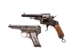 Lot of 2 Military Pistols: Type 94 & Bodeo