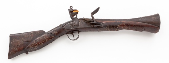 Mid-Eastern Flintlock Short Blunderbuss