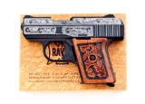 Engraved Raven MP-25 Semi-Automatic Pistol
