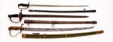 Lot of Three (3) Reproduction Swords