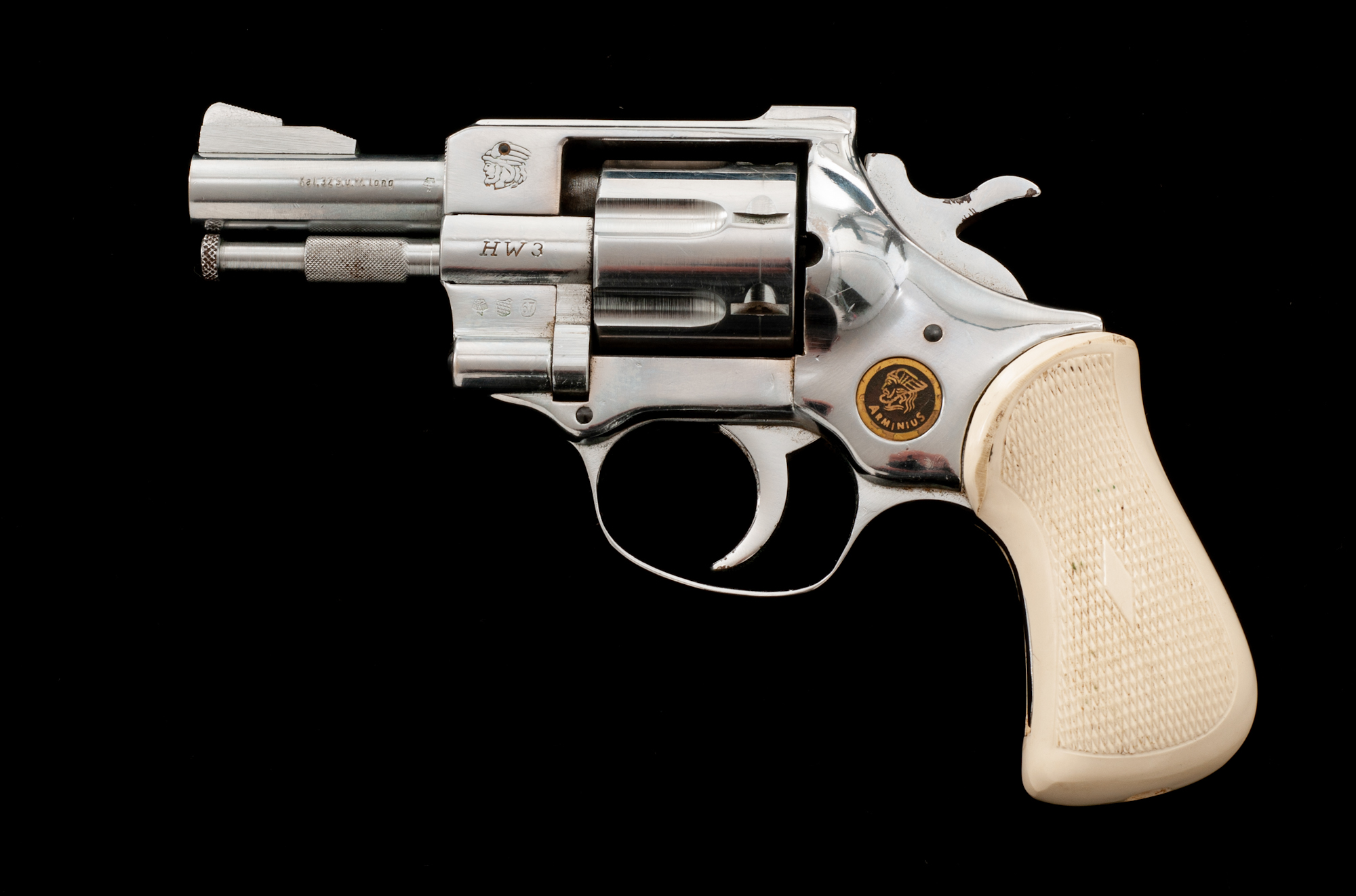 Sold at Auction: GERMAN ARMINIUS 6 SHOT REVOLVER .38 SPECIAL