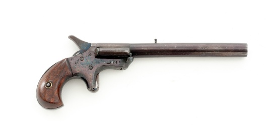 Antique Belgian Single Shot Pocket Pistol