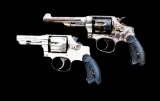 Lot of 2 S&W .32 Hand Ejector DA Revolvers