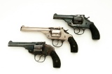 Lot of 3 20th C. Iver Johnson Revolvers