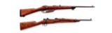 Lot of 2 Modified Bolt Action Rifles