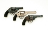 Lot of 3 20th C. Iver Johnson Revolvers