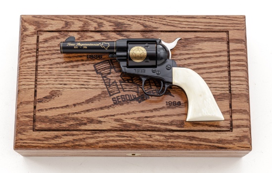 Cased Colt TX Sesquicent'l Sheriff's Mdl Revolver