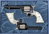 Cased 2-Gun Colt Commem. Nevada Battle Born Set