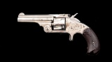 Engraved Antique S&W No. 1-1/2 Tip-Up Revolver