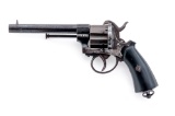 Antique Civil War Era Belgian Pinfire Revolver