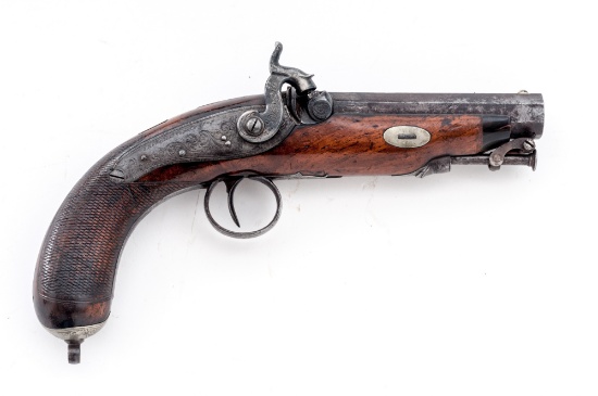 Antique British Perc. Coat/Pocket Pistol