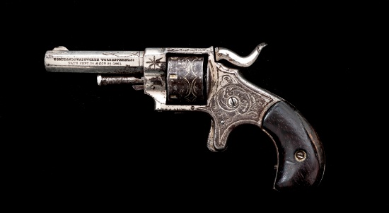 Forehand & Wadsworth Engraved Single Action Revolver